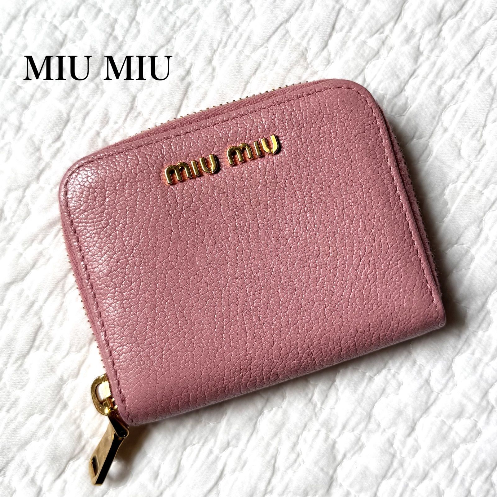 MIU MIU - 【未使用近/付属品完備】 miu miu / マドラスパール