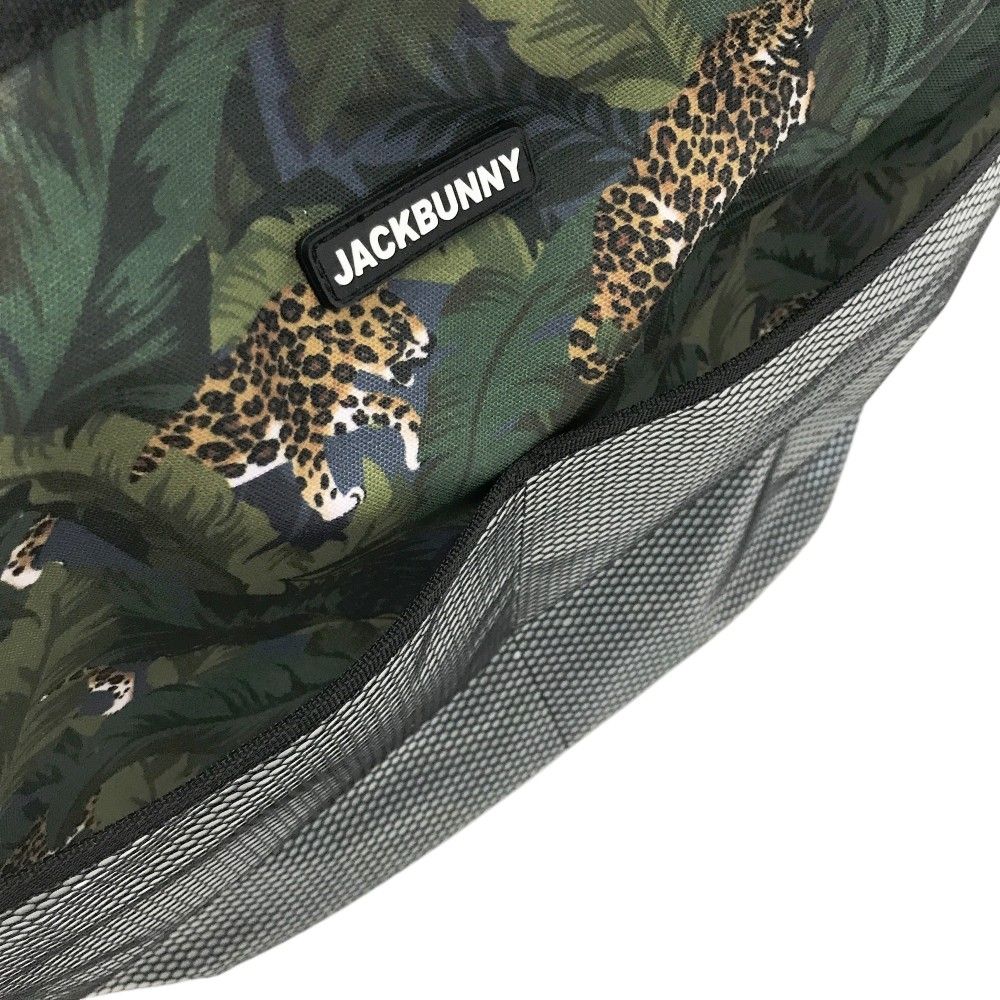 Jack Bunny!! ジャックバニー ロッカーバッグ カーキ×黒 総柄