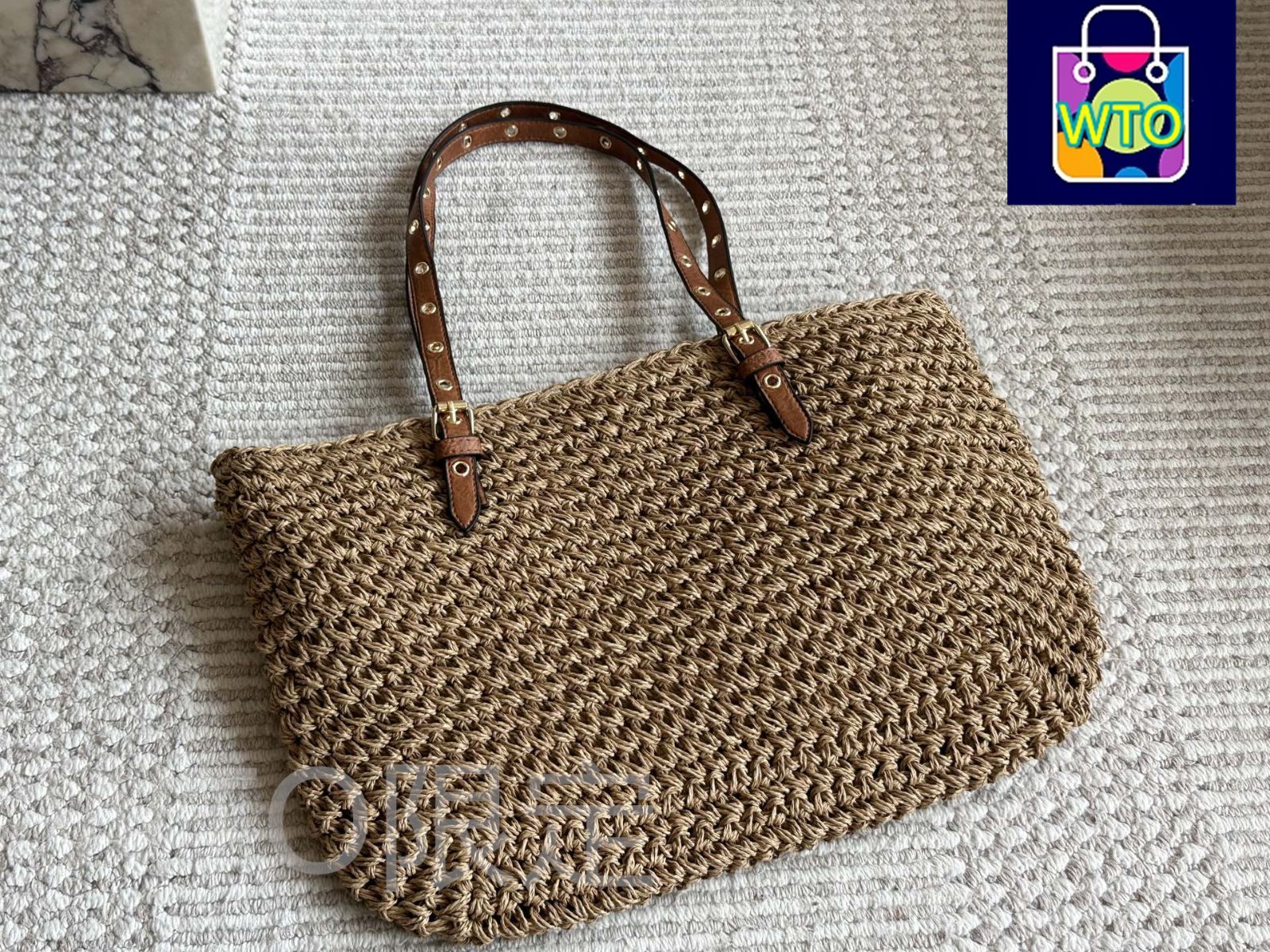 PRADA Straw トートバッグ SS25【新作】 PRADA Straw トートバッグ SS25【新作】 バッグ・カバン