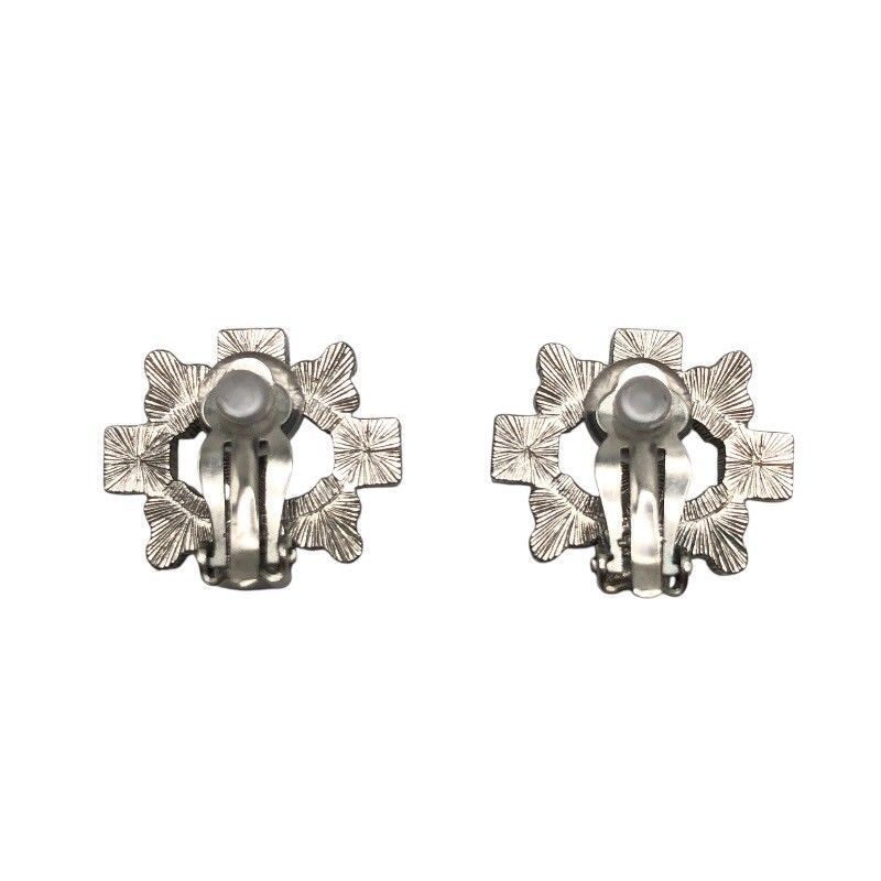 シャネル CHANEL ココマーク イヤリング メタル ストラス ジュエリー