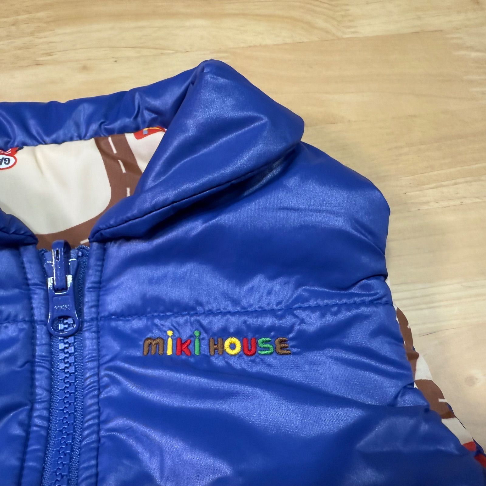 ミキハウスリバーシブルベスト◎美品◎サイズ90 - メルカリ