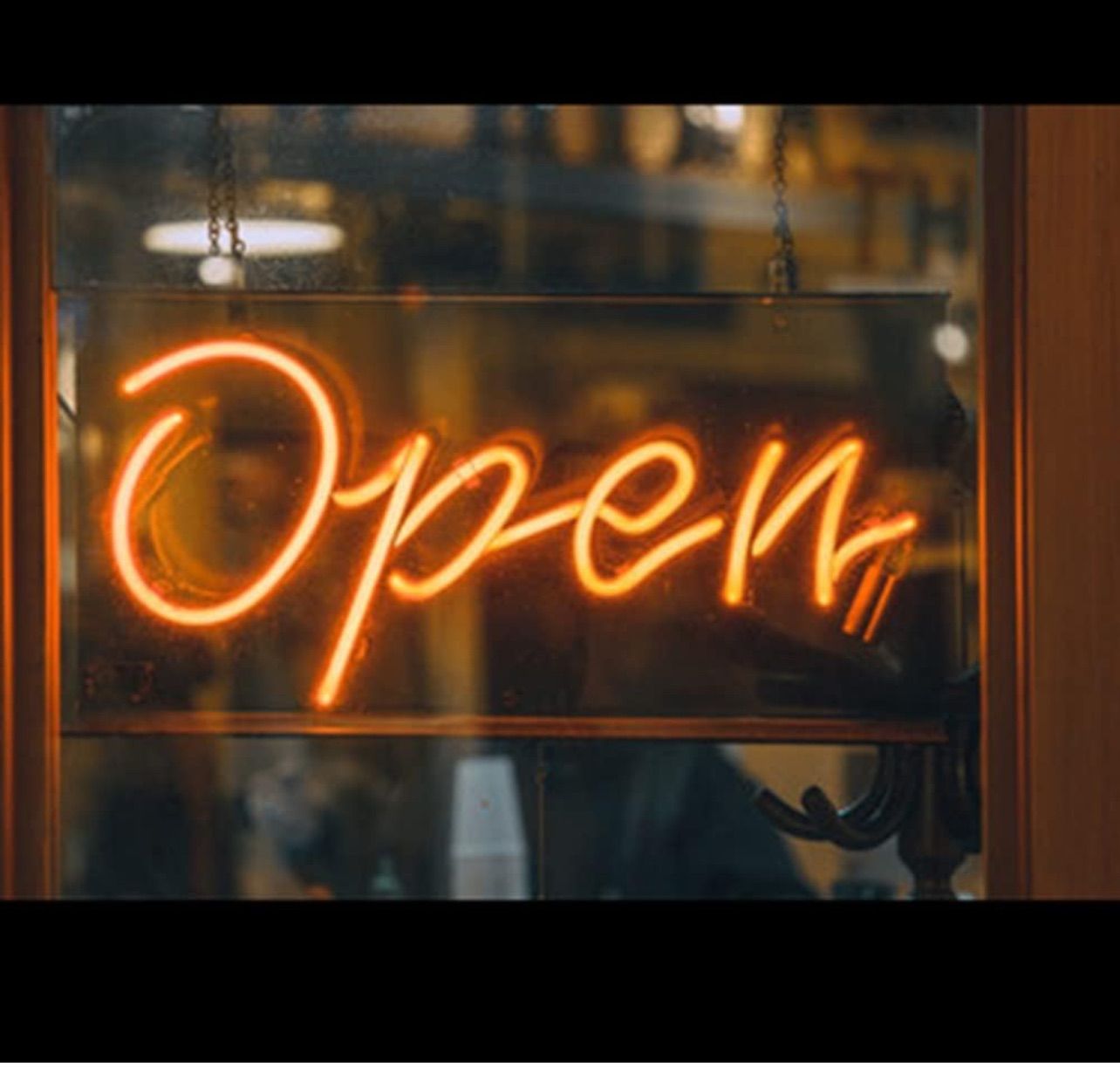 オリジナル　OPEN ネオン管　 壁掛け式 店舗用 インテリアライト  オーダー