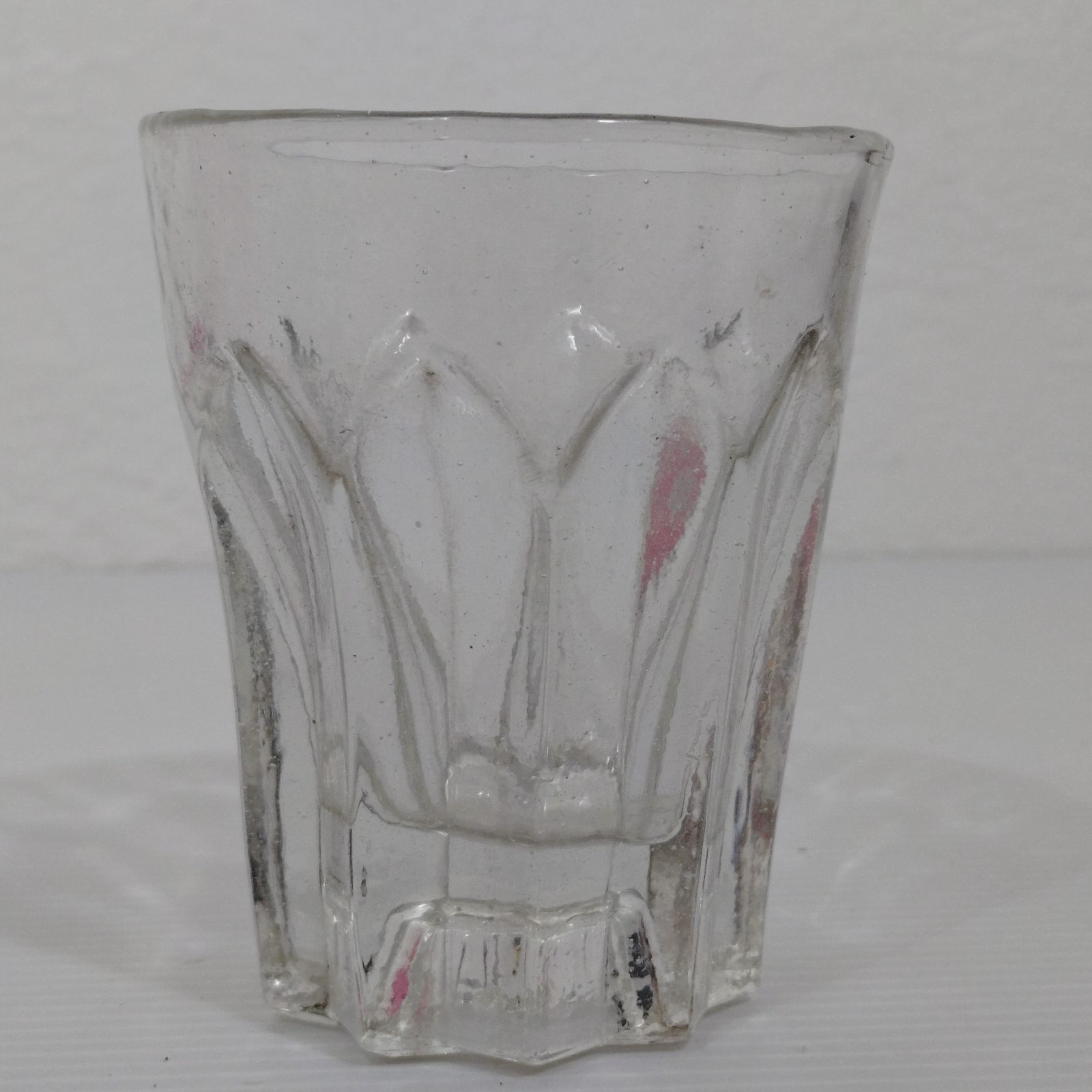 ◆型吹き◆剣先コップ◆明治◆希少◆骨董◆古美術◆アンティーク◆古道具 ◇明治期◇剣先コップ◇型吹き◇珍品◇ガラス◇骨董◇