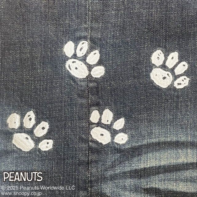 PEANUTS パンツ スヌーピー クロップド レディース メンズ