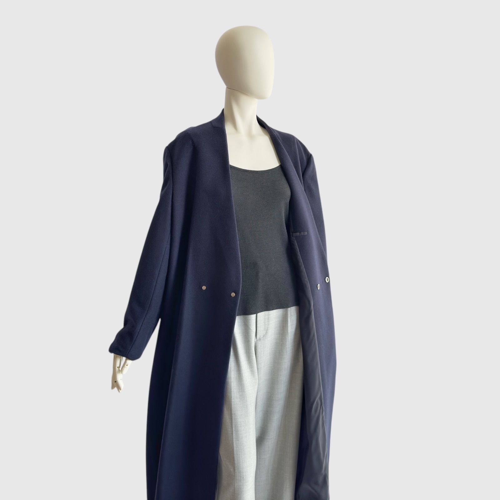 UNITED TOKYO ユナイテッドトウキョウ コート レディース ネイビー