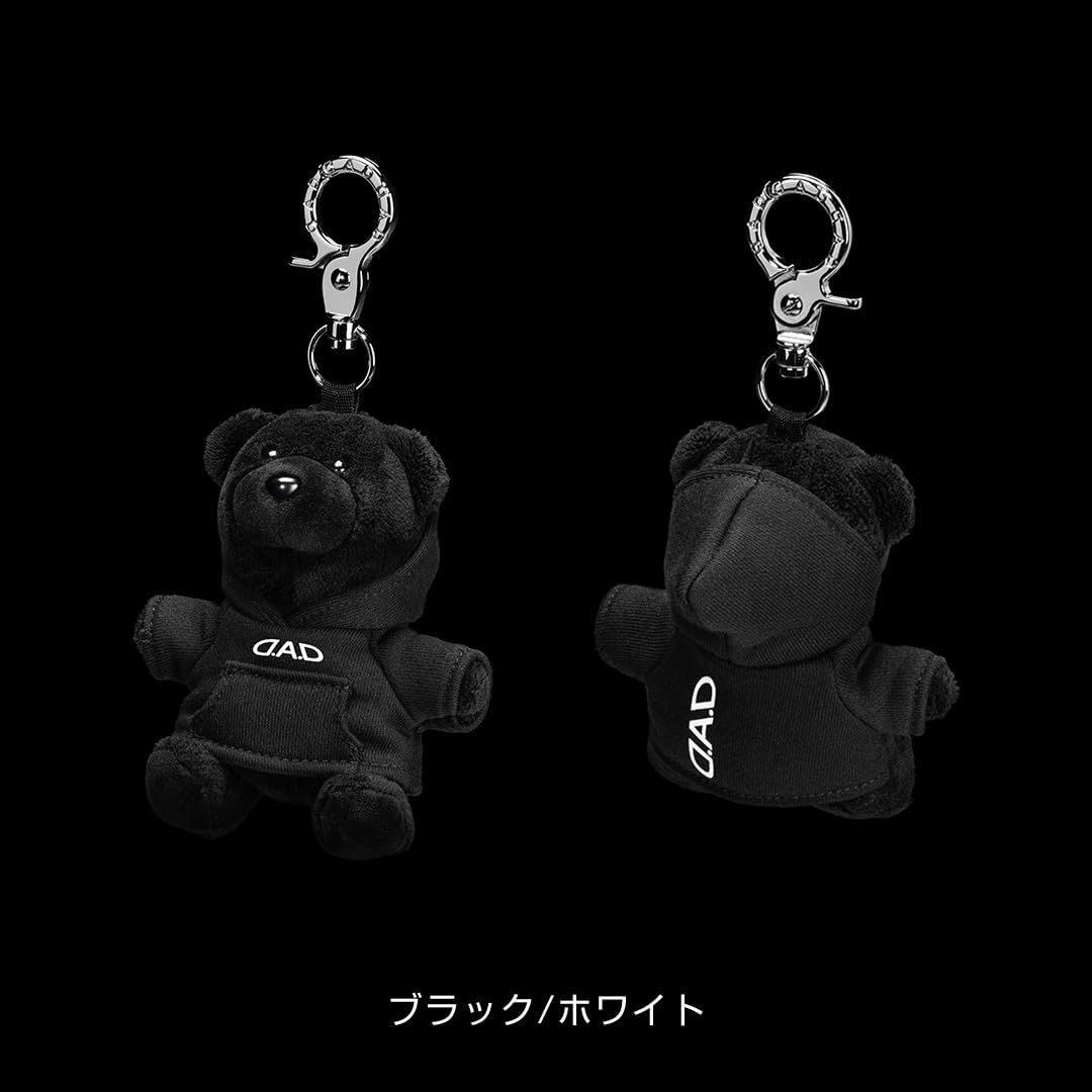 D.A.D ベアスマートキーケース ブラック ホワイト HA687-01-01 BEAR SMART KEY CASE キーケース 落下防止 大型スマートキー対応 着せ替え DAD ギャルソン GARSON