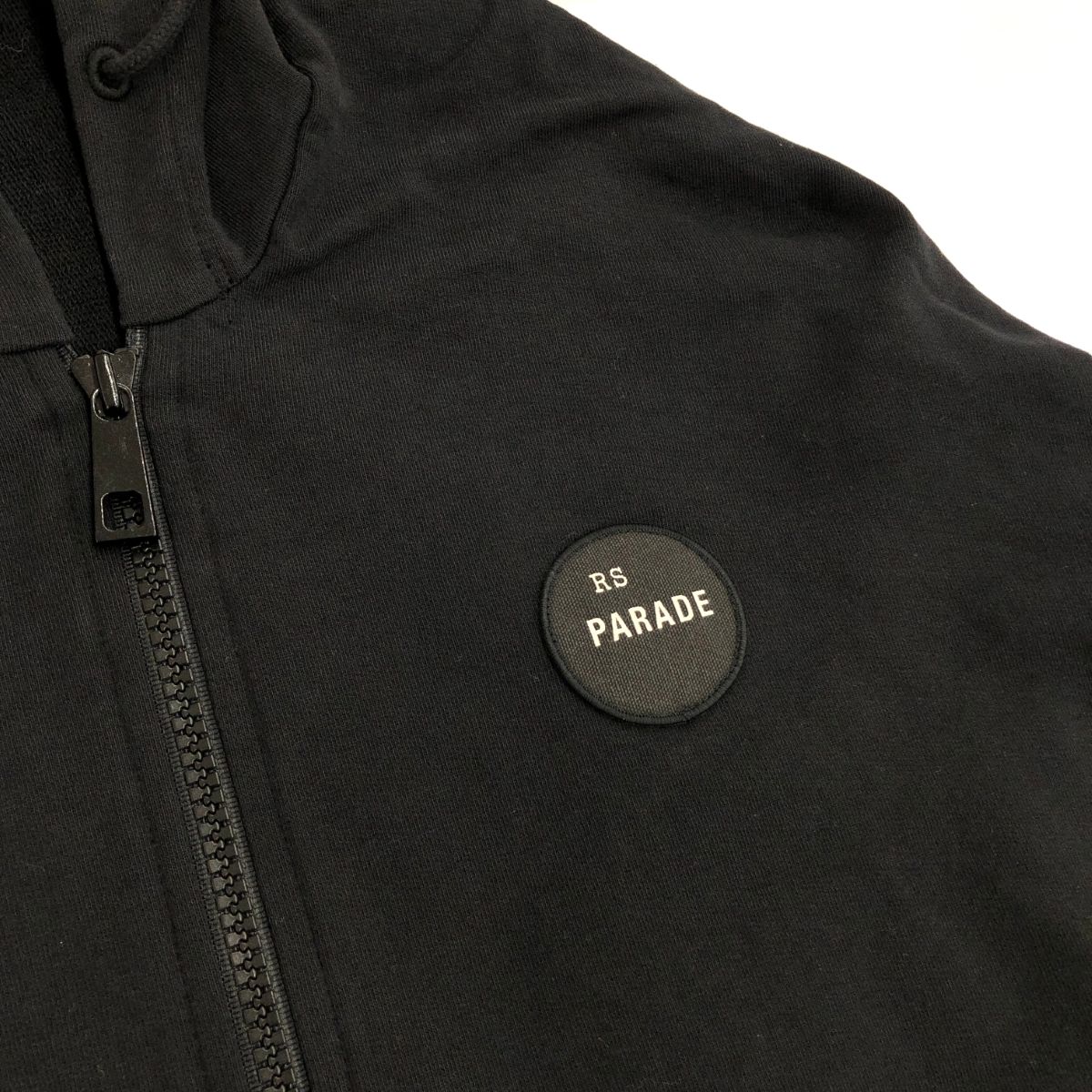 RAF SIMONS ラフシモンズ ジップアップロングポンチョ パーカー サイズ 