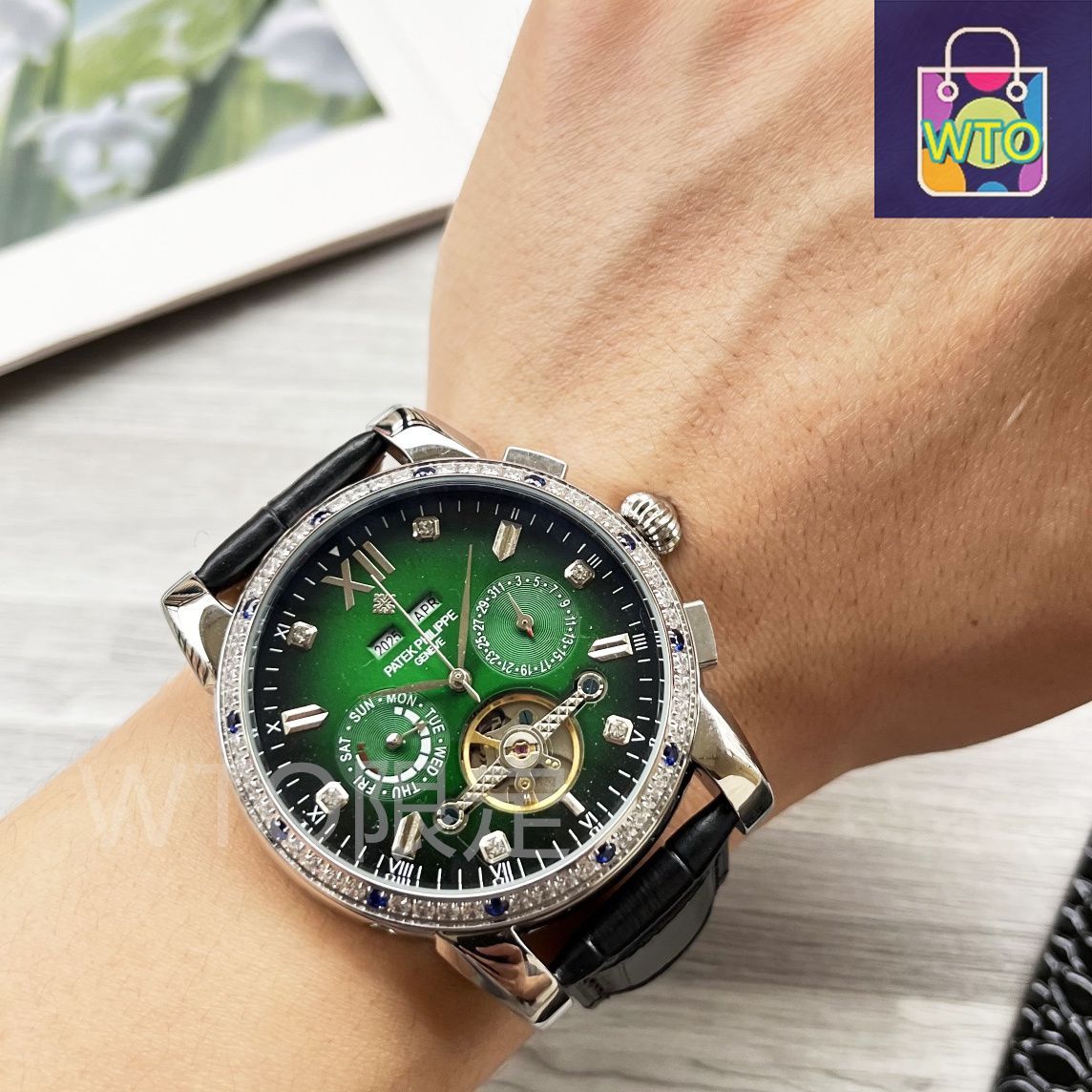 今日特価】Patek Philippe 大フライホイール高級腕時計 - メルカリ
