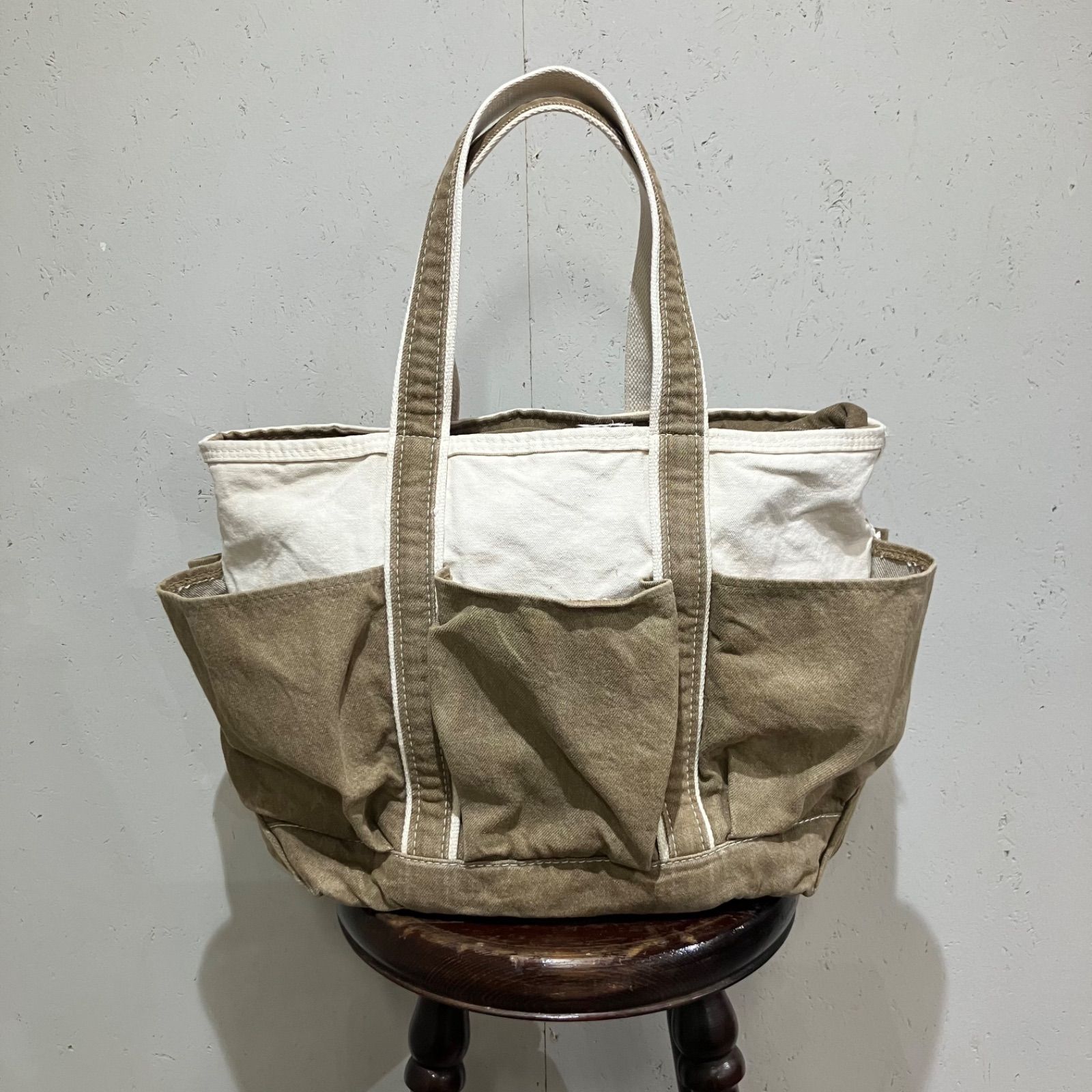 L.L.Bean】90s Garden Tote Large size 