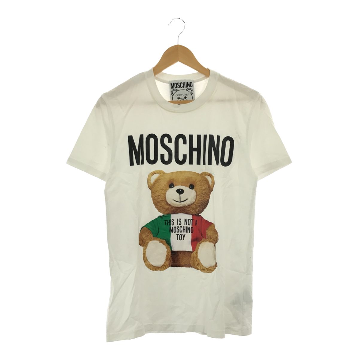 モスキーノ MOSCHINO Tシャツ テディベア THIS IS NOT A MOSCHINO TOY 46サイズ 211ZPV07202040  22s870-2 - メルカリ