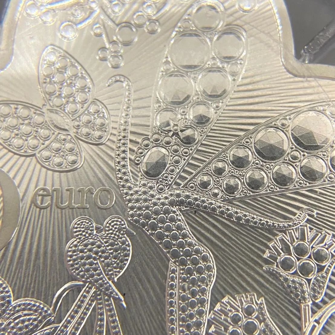 Van Cleef & Arpels 110周年記念 10ユーロ銀貨