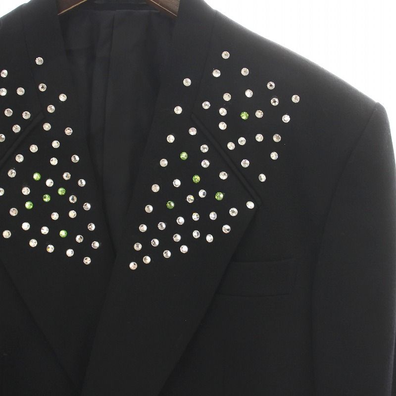 ルナマティーノ LUNA MATTINO テーラードジャケット ノーカラー ダブル