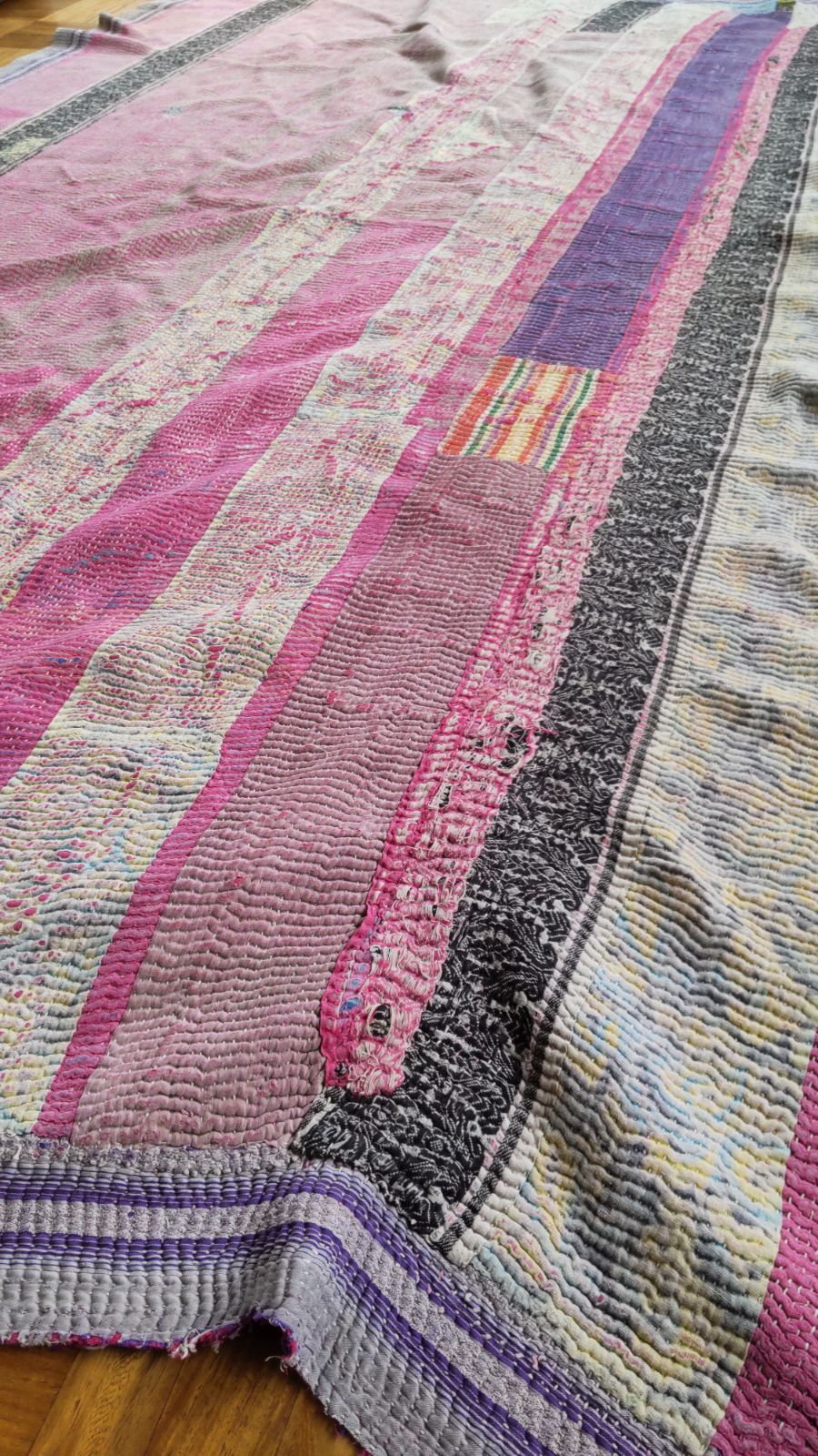 ヴィンテージ カンタ刺繍