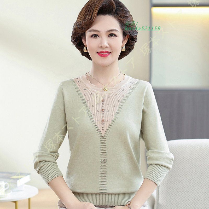 リブニット セーター 長袖 着痩せ 柔らかい リラックス 無地 通学 秋冬 プレゼント トップス レディース ニット シンプル 通勤 フィット あったかい kni4a521159