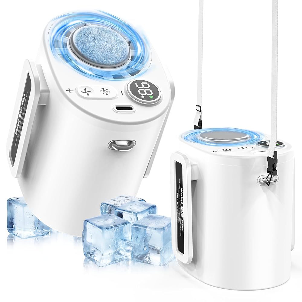 2025新登場・冷却プレート付き】腰掛け 扇風機 ショップ ベルトファン