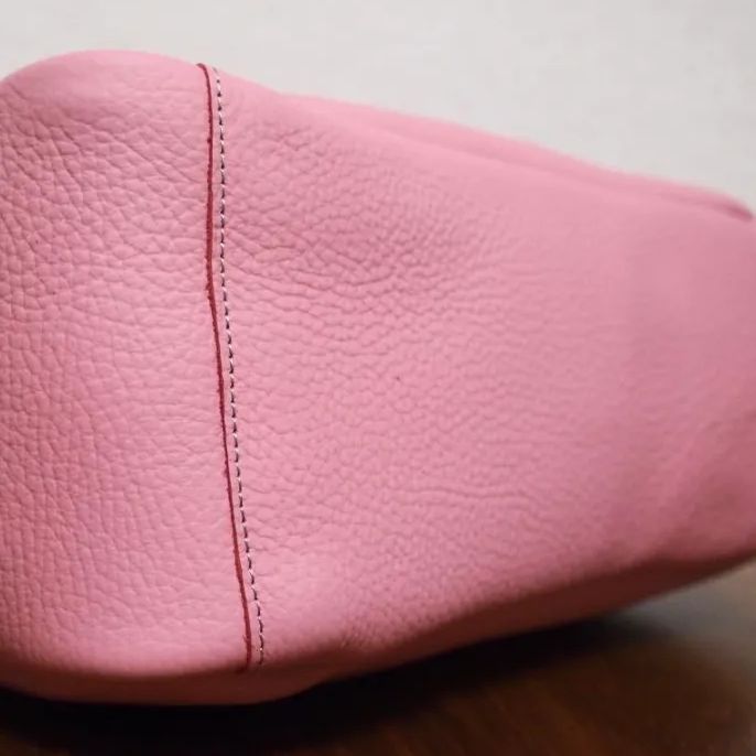即日配送】ハンドメイド トートバッグ 本革 日本製 シュリンク型押し 