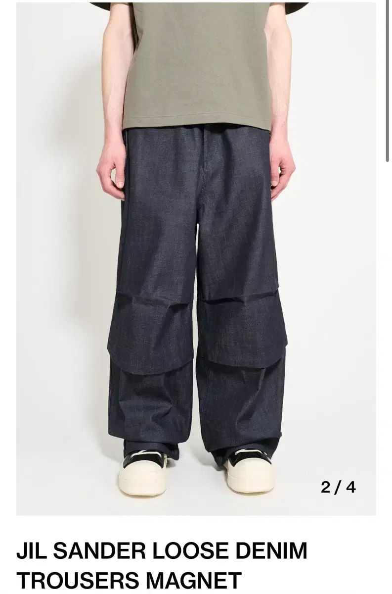 【美品】JIL SANDER ジルサンダー　36サイズ　パンツ Jil Sander(ジルサンダー) JilSander ルーズ デニム