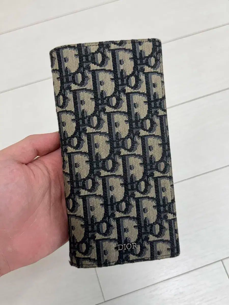 Dior ディオール オブリーク バーティカル メンズ 長財布