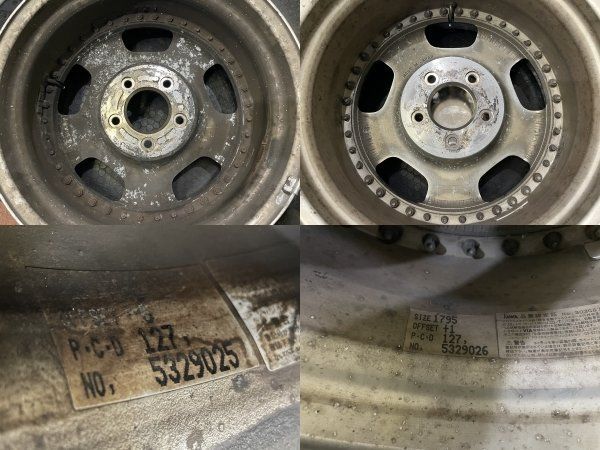 BLUE RIVER Gallett ブルーリバー ギャレット 18インチ 4本 8J/9.5