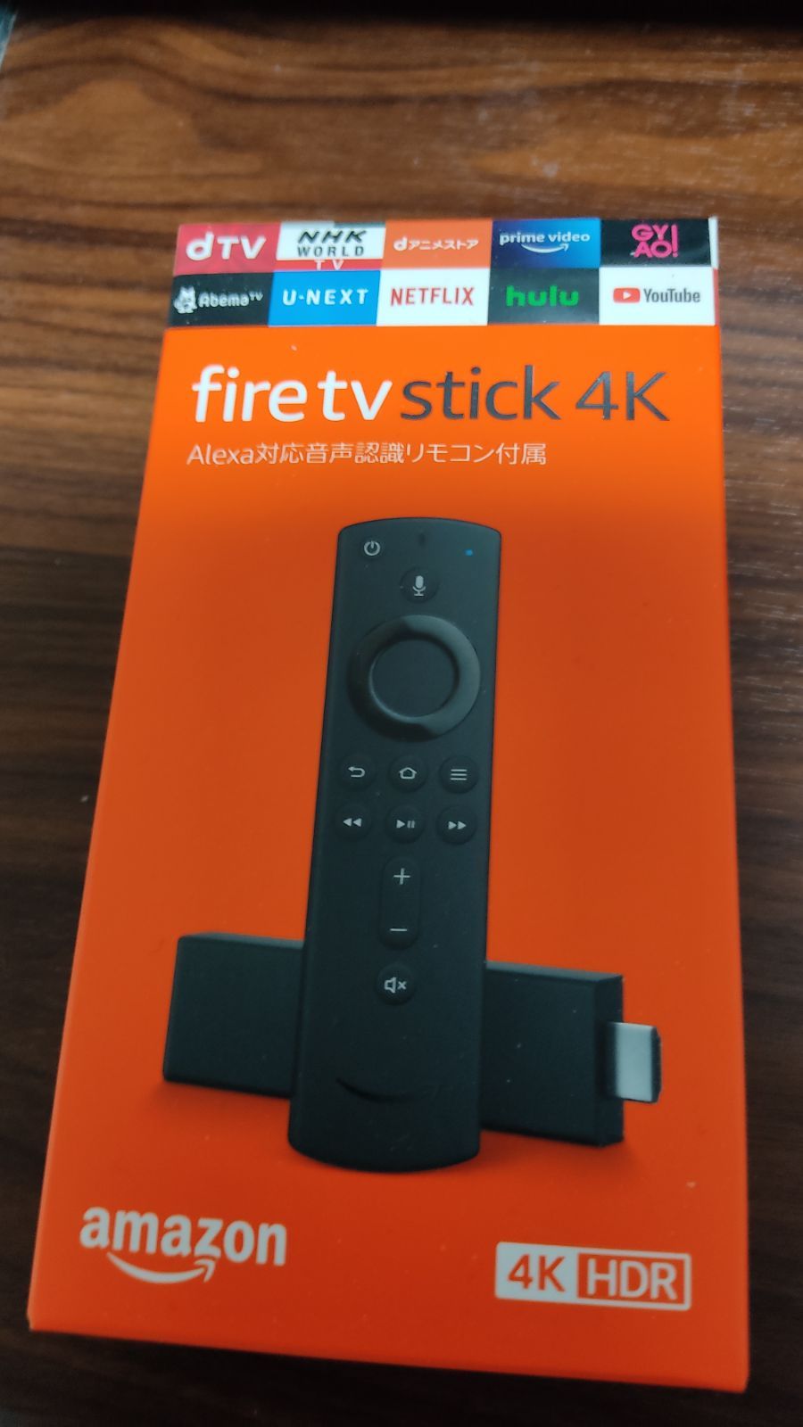 Fire TV Stick 4K Alexa対応音声認識リモコン付 箱無し 14周年記念