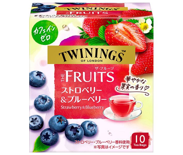 片岡物産 トワイニング ザ フルーツ ストロベリー-ブルーベリー 10袋×24個入× 2ケース ｜ 紅茶 TWININGS ティーバッグ インスタント 紅茶
