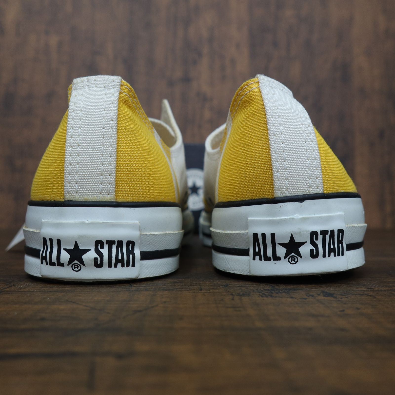 00s Vintage USアイテム☆CONVERSE コンバース オールスター EAVES OX キャンバス SIZE 30cm イエロー 00's  00年代 デッドストック - メルカリ