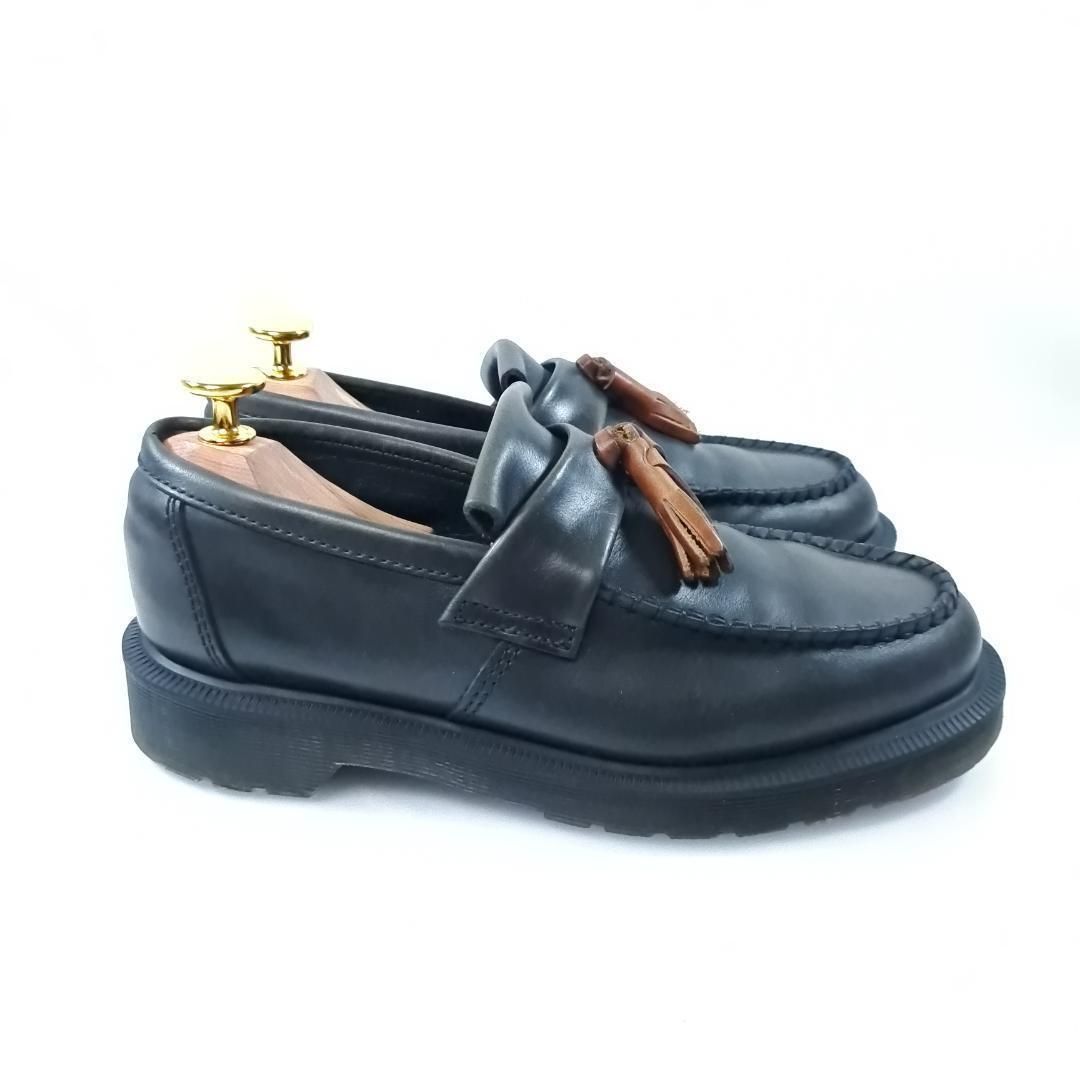 Dr.Martens ADRIAN タッセルローファー UK4 ダークグレー ドクター