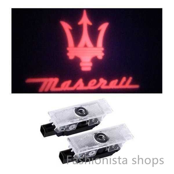 新品未使用】Maserati マセラティ ロゴ カーテシランプ LED