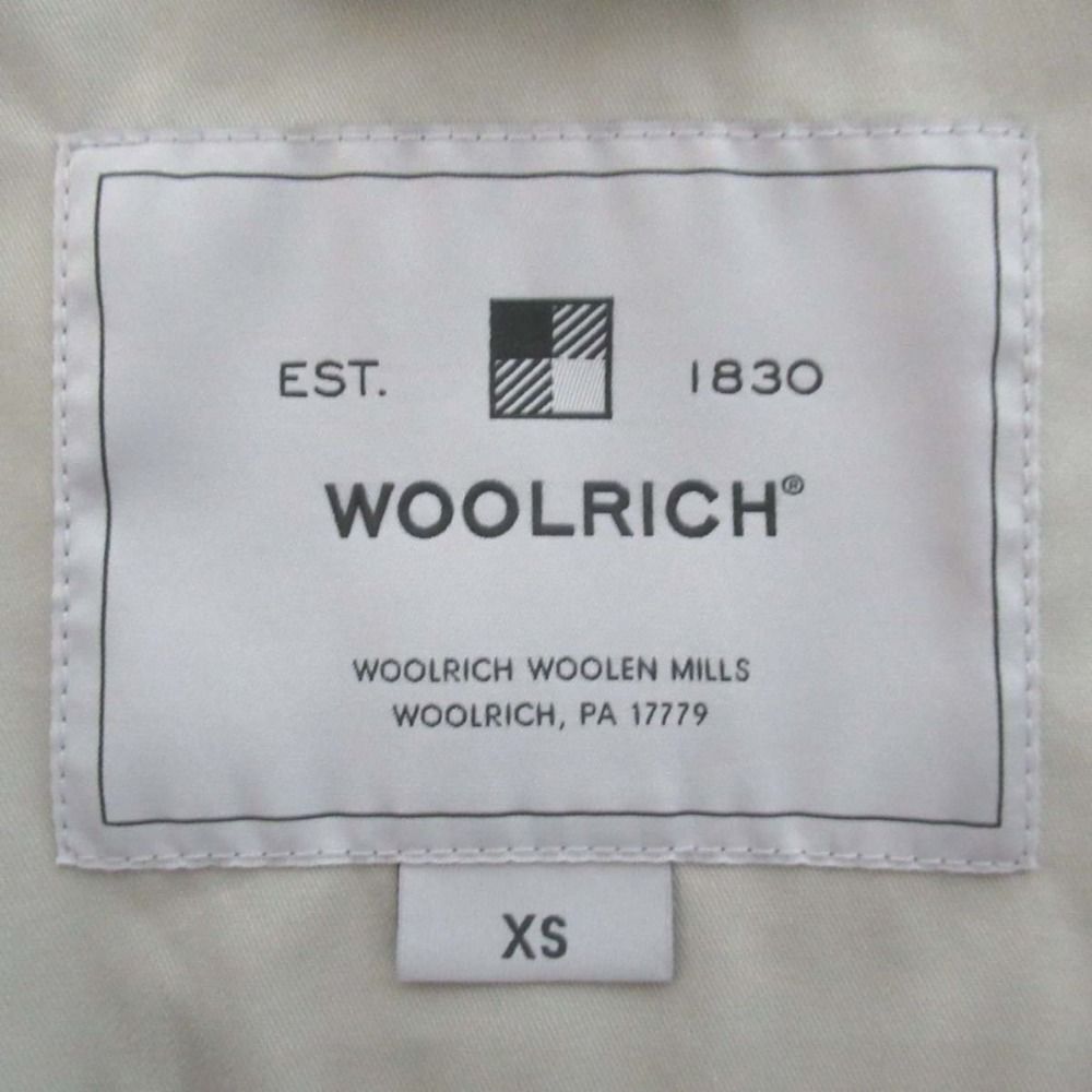 美品 20SS WOOLRICH ウールリッチ LILY SHORT JACKET 収納フード