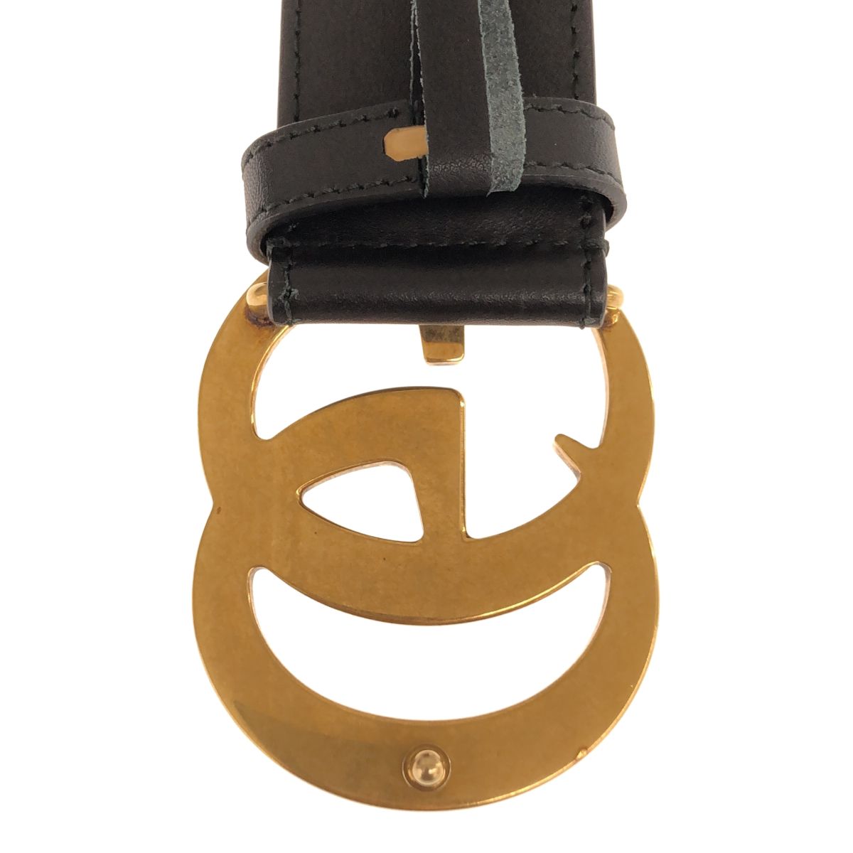 GUCCI グッチ GGマーモント ブラック 黒 ゴールド金具 レザー