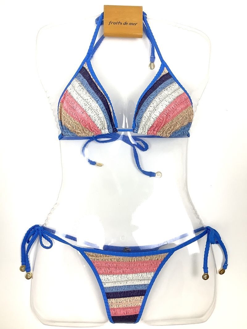 リバーシブル トリコプリントリバーTバック レディース 水着 ブラジリアン ビキニ