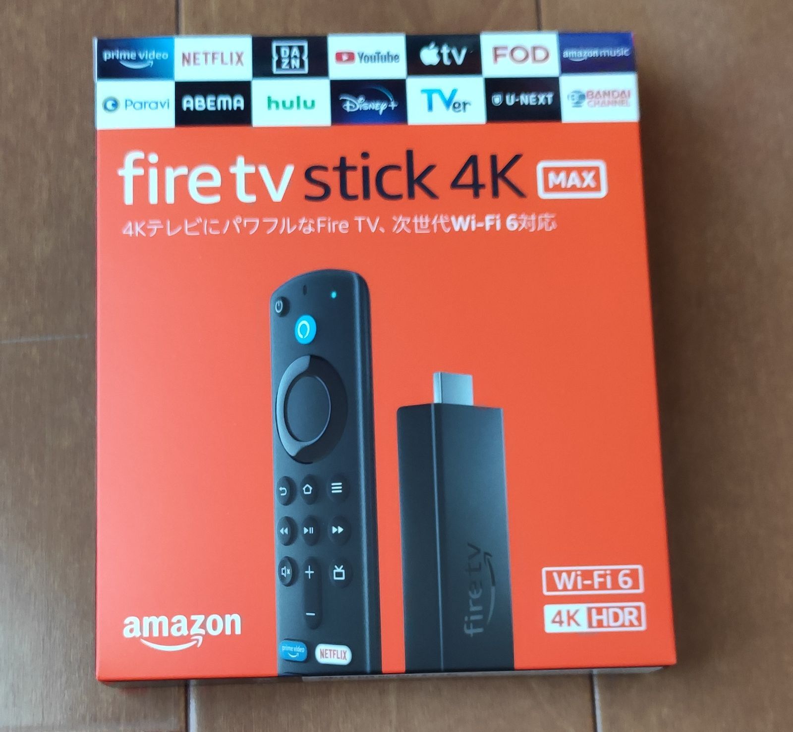 新品未開封　Amazon fire stick 4k max