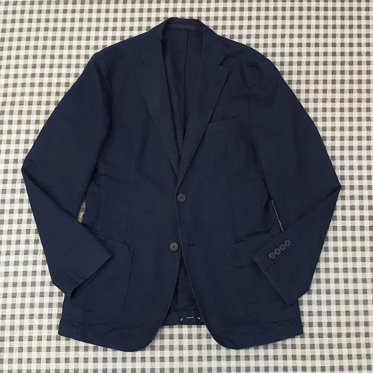 UNIQLO(ユニクロ) リネン ブレザー ジャケット メンズ 90 未着用