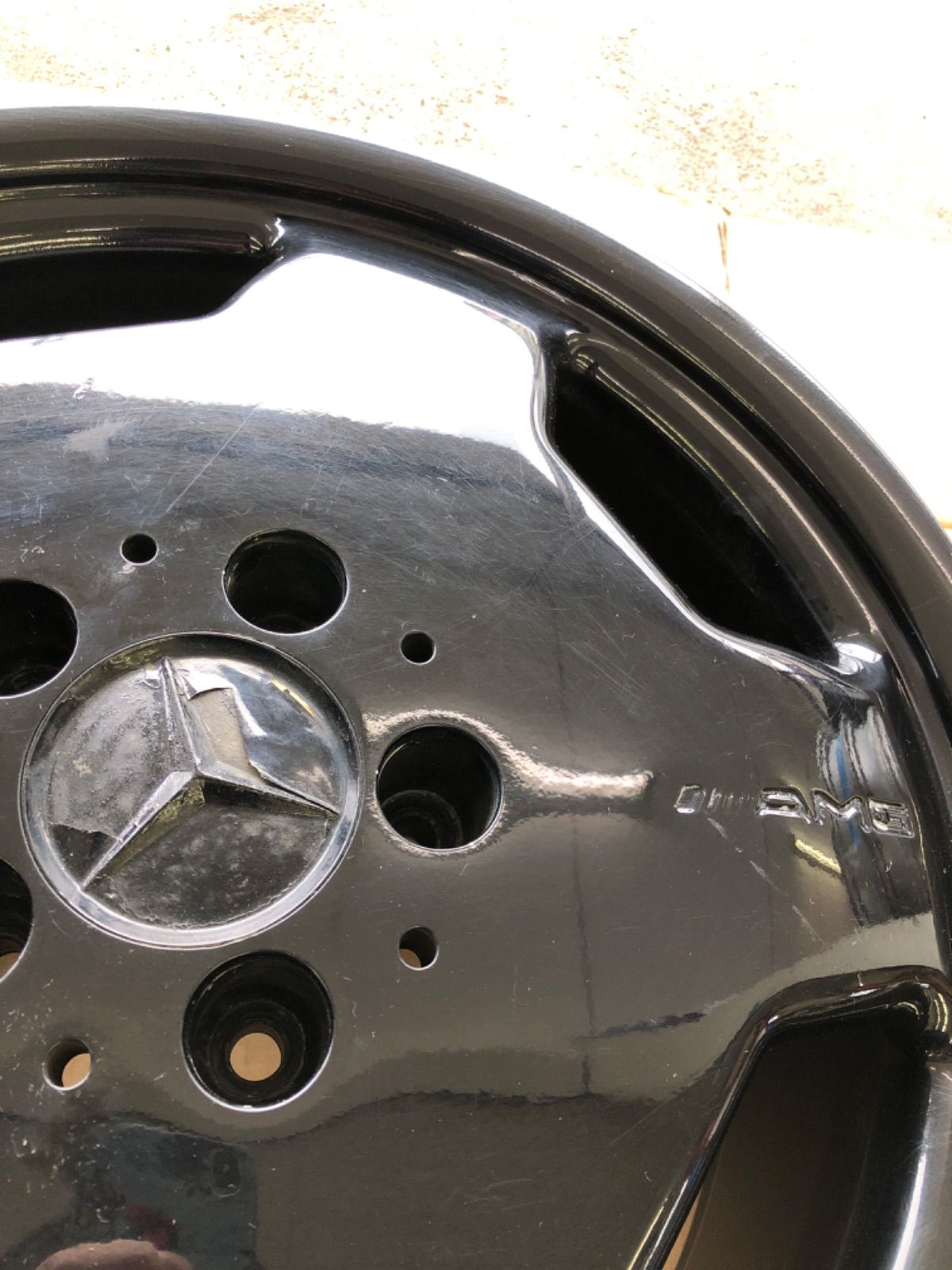 メルセデス・ベンツ AMG 17インチ アルミホイール4本セット メルセデス ベンツ C W202 純正 AMG 中古ホイール 4本 8.5J 17