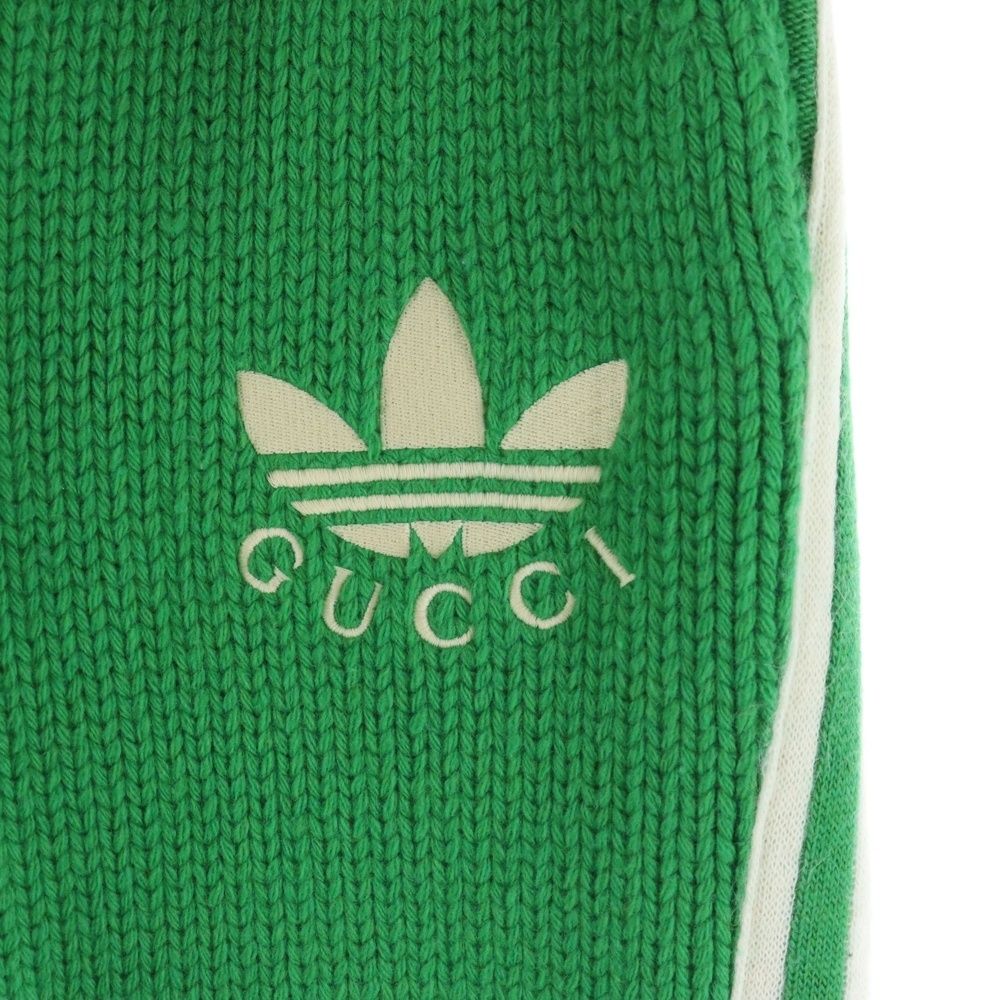 GUCCI (グッチ) ×adidas Knit Pants アディダス サイドライン ニット