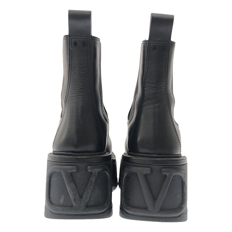 valentino ユニークフォーム カーフスキン アンクルブーツ ユニークフォーム カーフスキン アンクルブーツ 85mm for