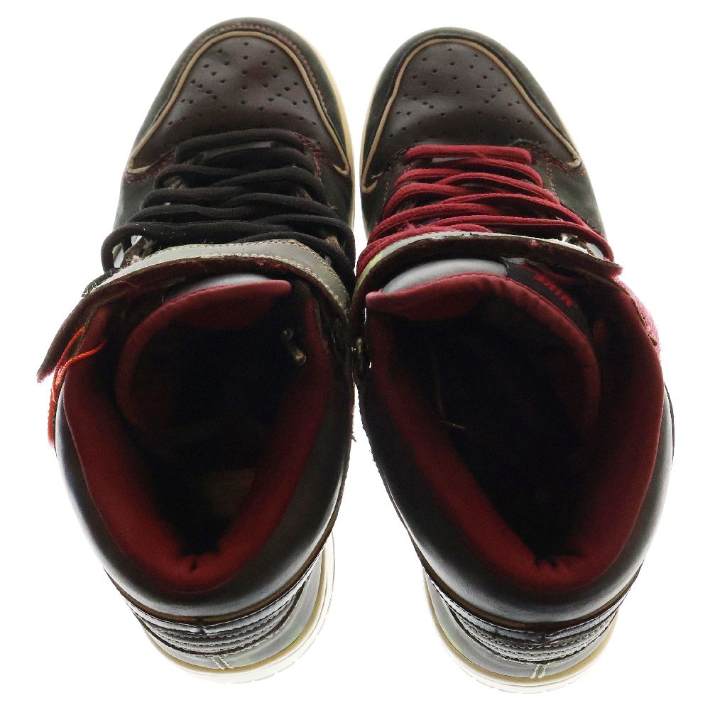 NIKE SB ナイキエスビー 【観賞用 2009年製】 Dunk Mid Nitraid ダンク ナイトレイド ミッドカットスニーカー イエロー US9.5/27.5cm 350677-002 NIKE SB (ナイキエスビー) 【観賞用 2009年製】 Dunk Mid Nitraid