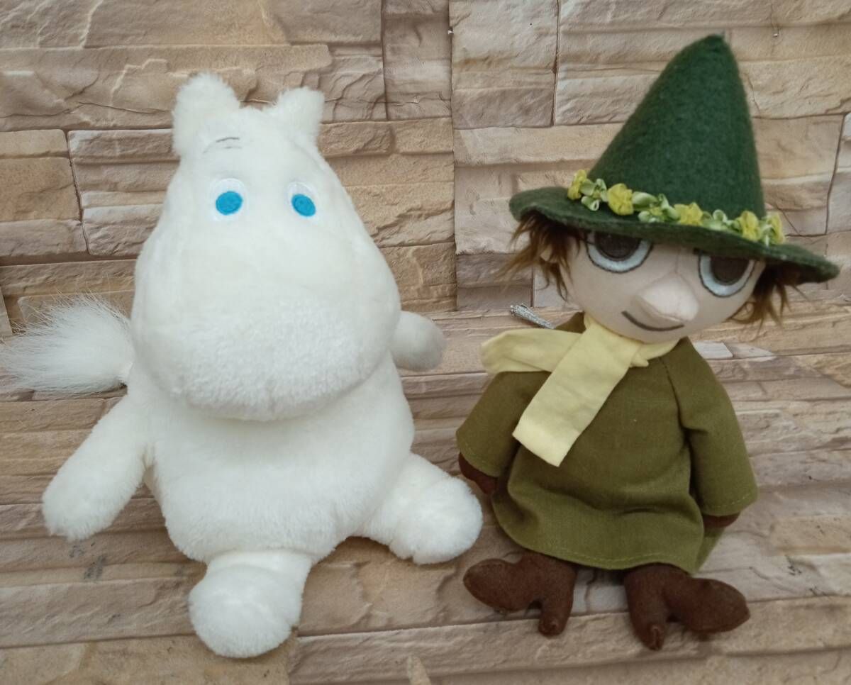 ムーミン スナフキンフラワークラウン ぬいぐるみセット