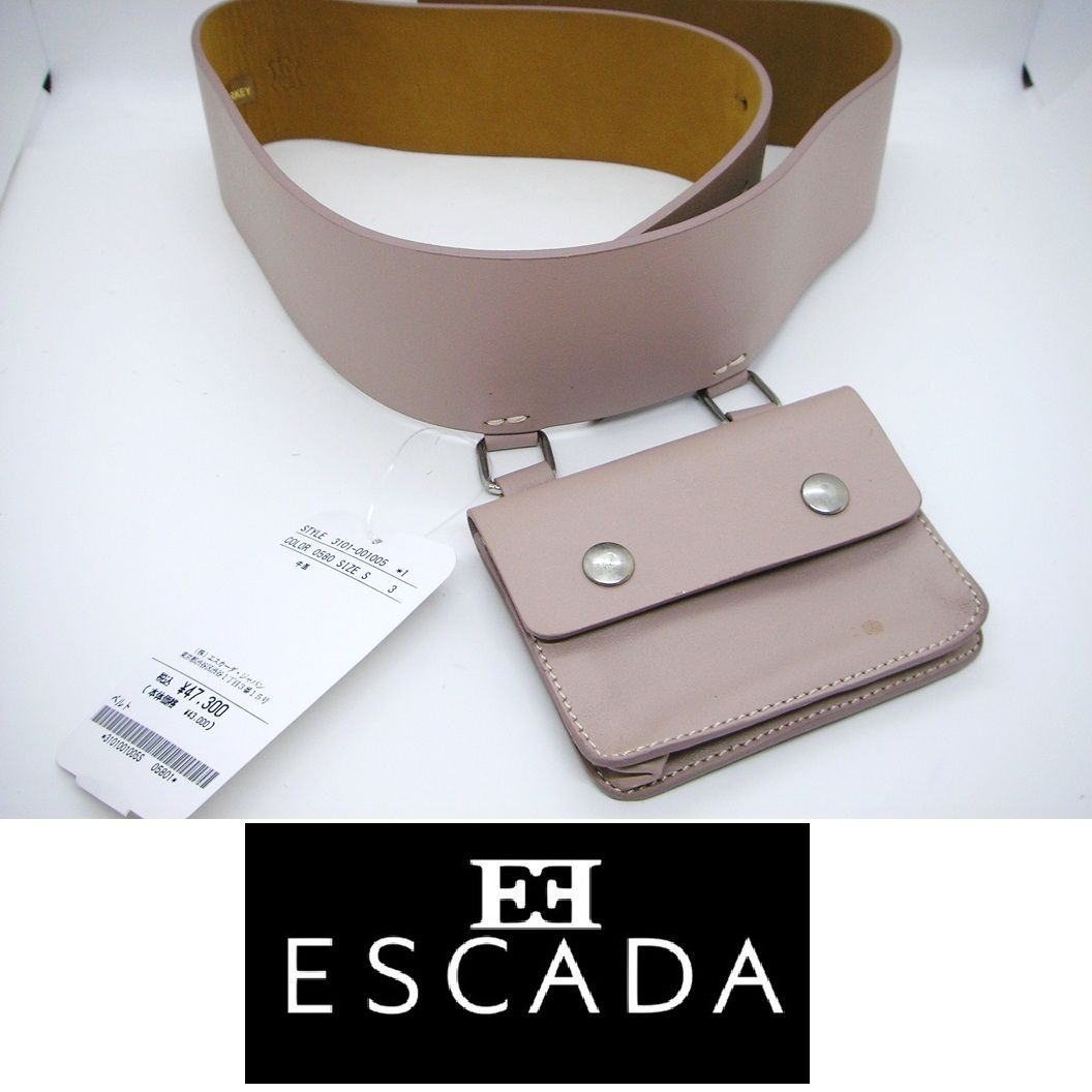 新品・B品】ESCADA（エスカーダ） ハンドバック ベルト ベルト付き