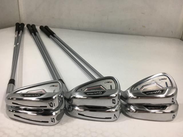 中古】 テーラーメイド RSi 2 6S アイアンセット IR KBS C-TAPER 90