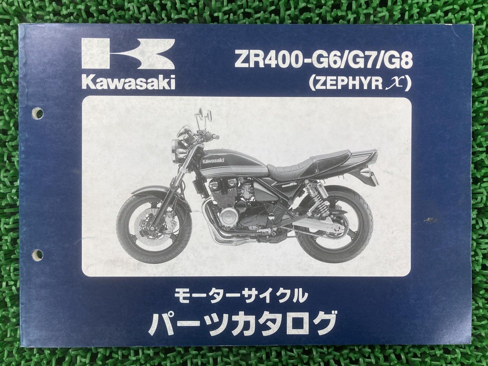 ゼファーχ パーツリスト カワサキ 正規 中古 バイク 整備書