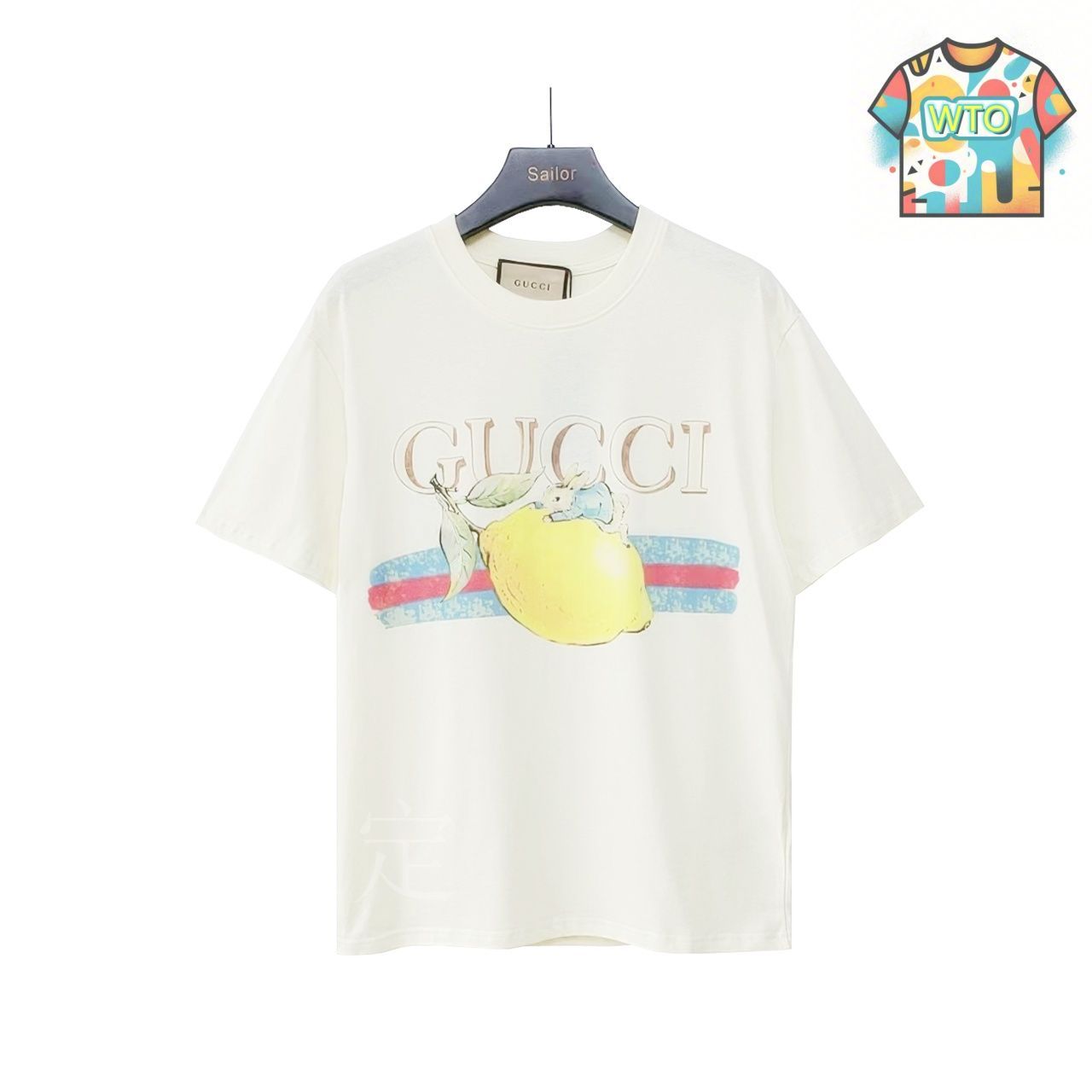 GUCCI PETER RABBIT コラボ Tシャツ クリーム色 GUCCI PETER RABBIT コラボ Tシャツ クリーム色