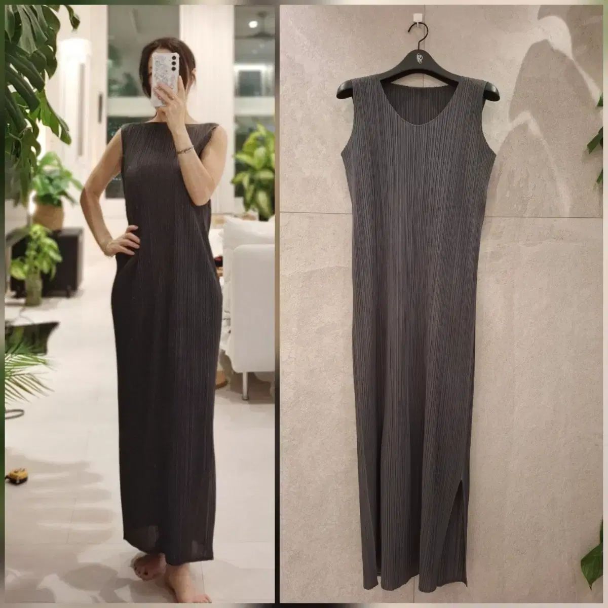 PLEATS PLEASE(プリーツプリーズ) ベーシック ロング ワンピース