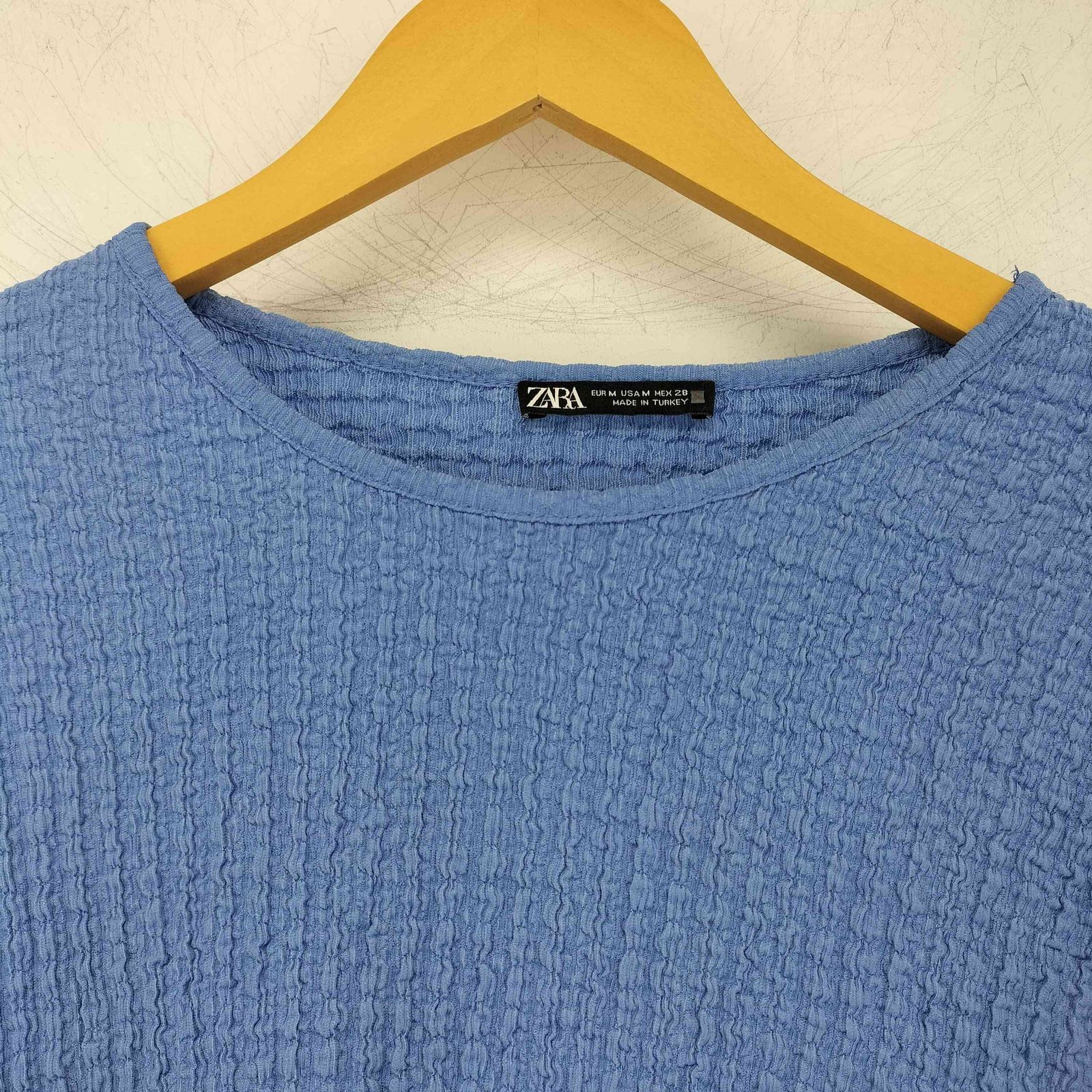 ザラ ZARA ロングスリーブテクスチャートップス レディース