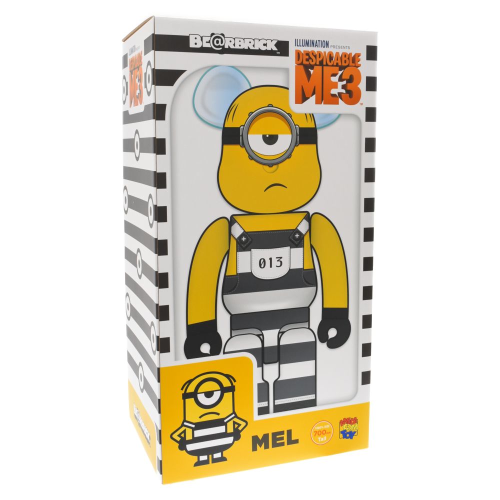 MEDICOM TOY (メディコムトイ) BE@RBRICK Despicable Me 3 Dave MEL 1000% ベアブリック ミニオン  メル フィギュア 人形 イエロー - メルカリ