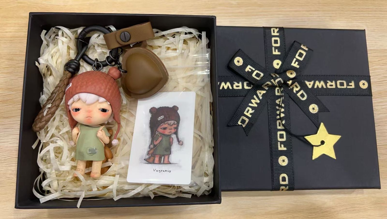 改造ハンドメイド バッグチャーム キーホルダー ブラウン系 一点物 USTAUSTRALIA_COM_AU