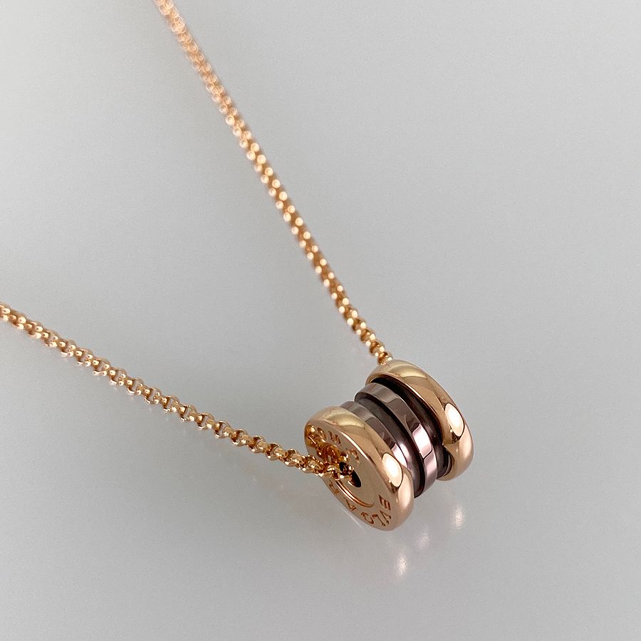 ブルガリ BVLGARI ビーゼロワン CL857876 K18PG ネックレス sss【中古  