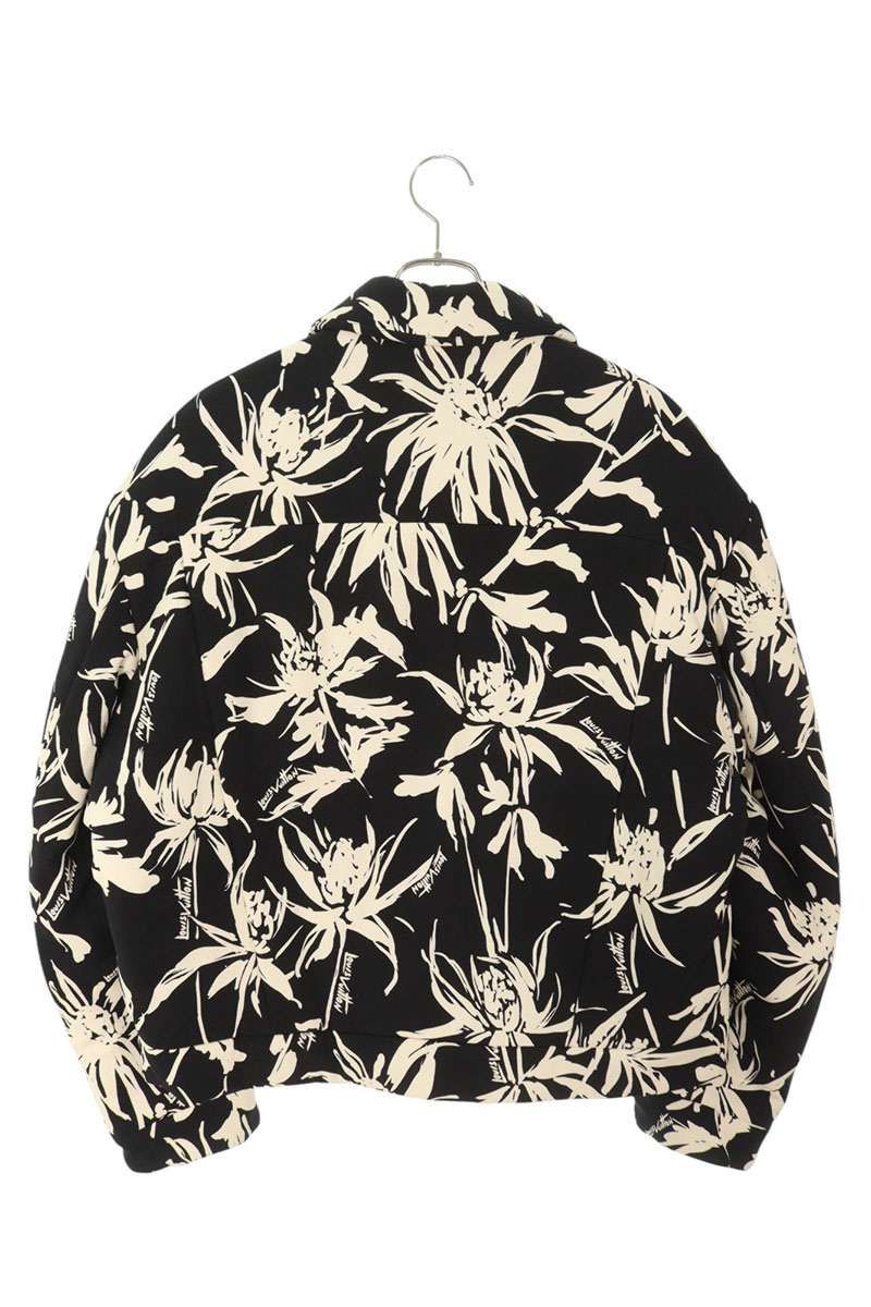 ルイヴィトン 23SS RM231 X44 HOB70E シルク総柄パデッドブルゾン  