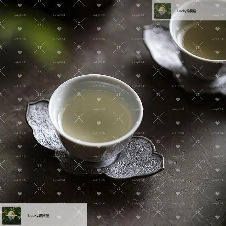 煎茶道具　茶托五客 Amazon.co.jp: 精峰堂造 本錫製 茶托 無地 5客セット 径約9.8cm