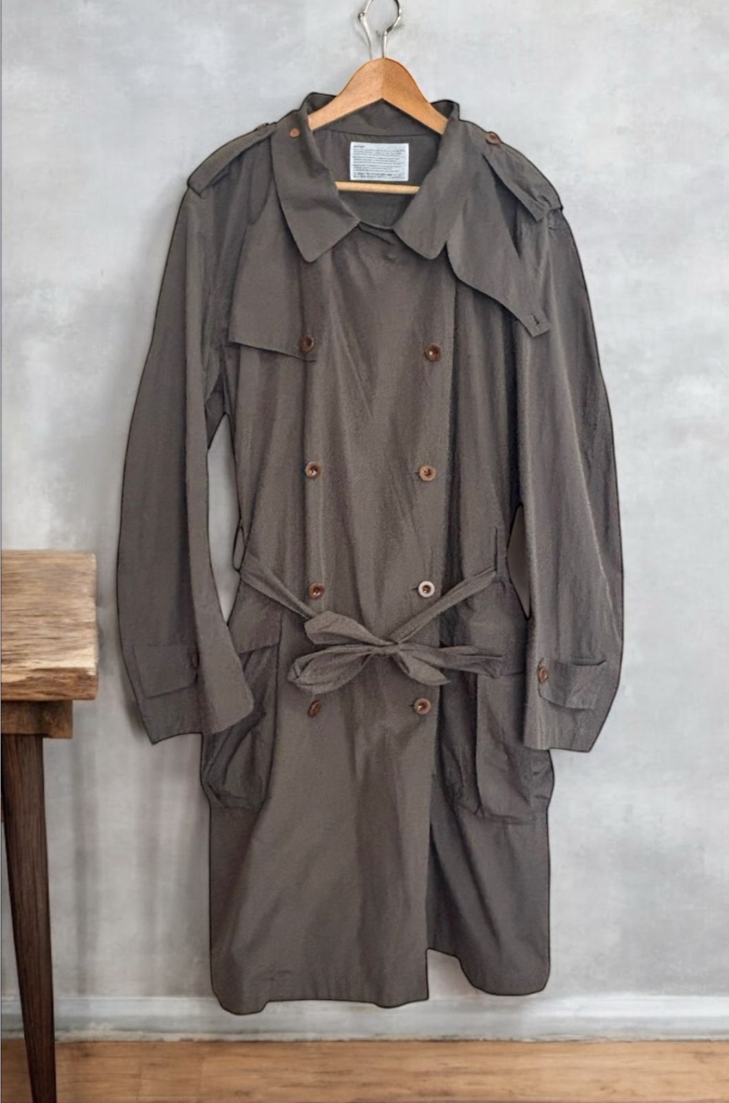 2012ss kolor カラー ミリタリー ビッグトレンチコート 定価108150円 LOOK BOOK掲載モデル